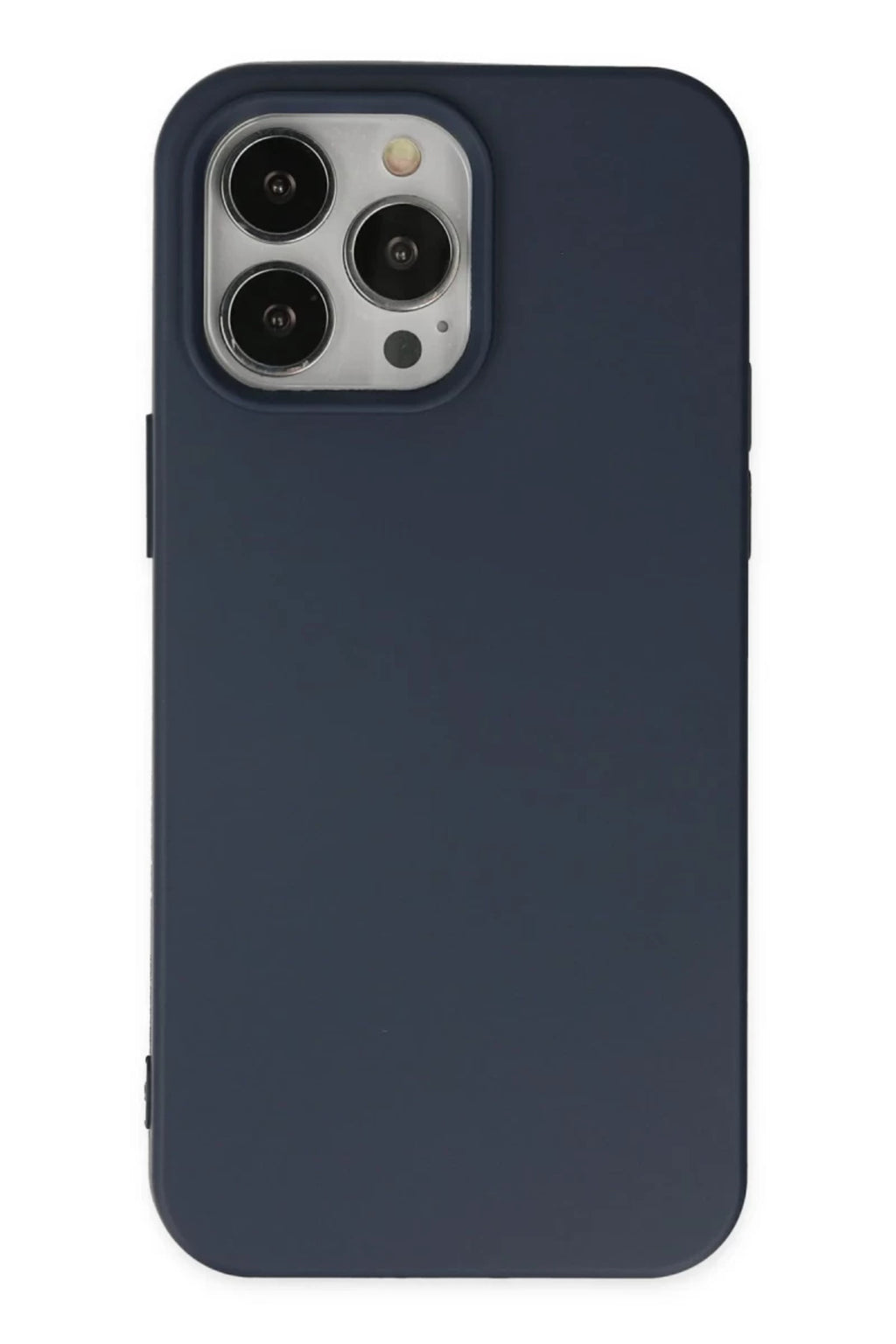 Apple iPhone 15 Pro Uyumlu Kılıf Nano içi Kadife Silikon - Lacivert
