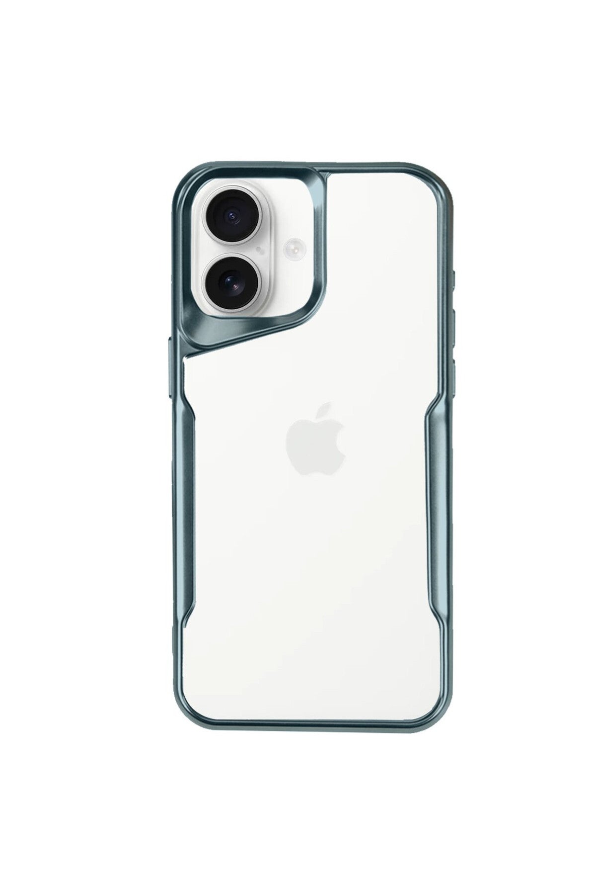 Apple iPhone 16 Plus Uyumlu Kılıf Boyi Silikon Kapak - Turkuaz