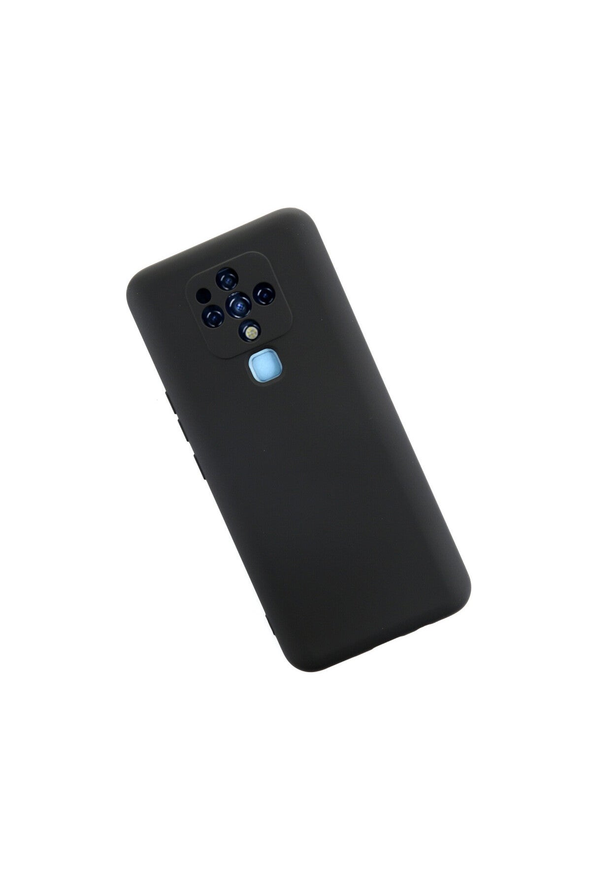 Tecno Camon 16 Uyumlu Kılıf Nano içi Kadife Silikon - Siyah