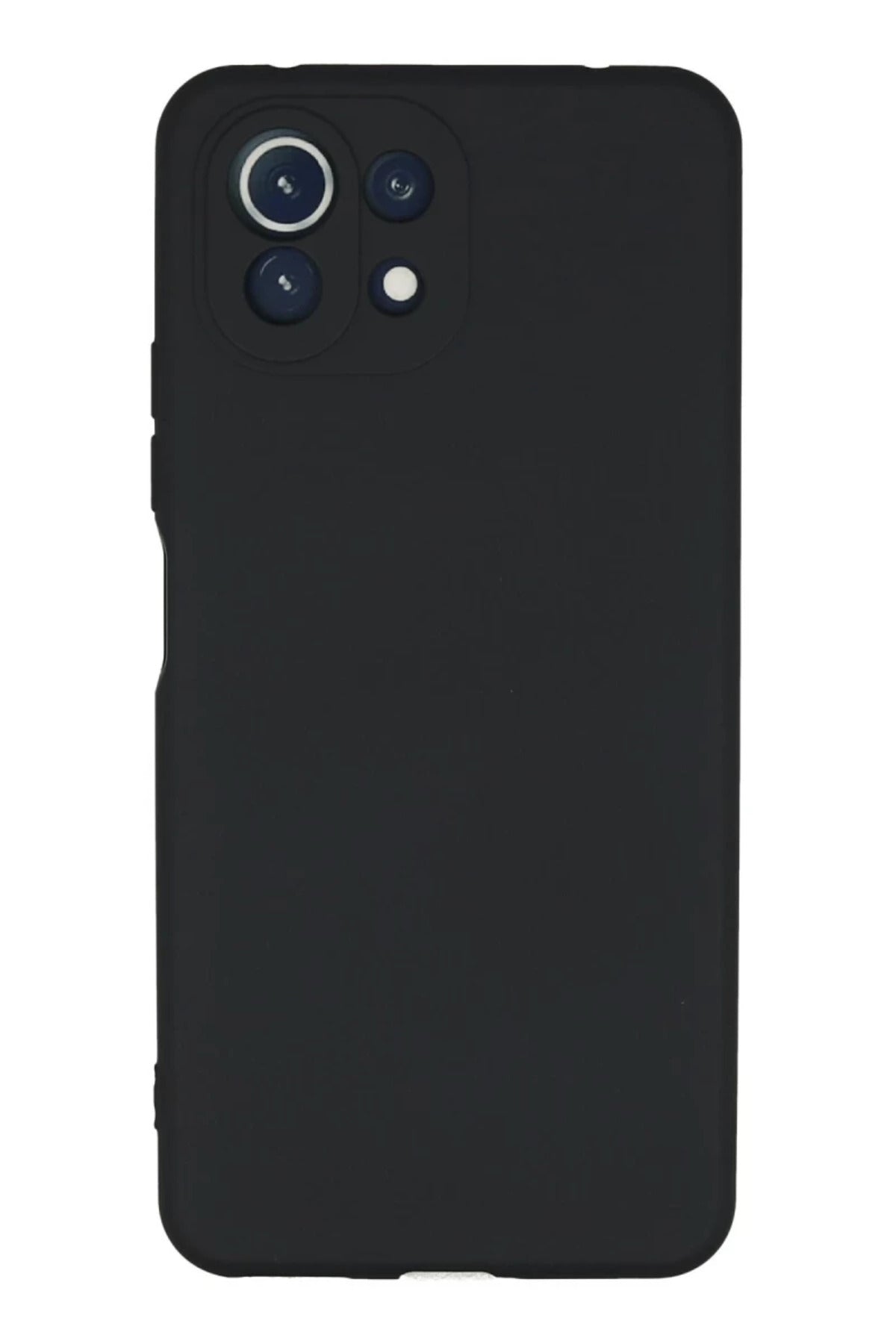 Xiaomi Mİ 11 Lite Uyumlu Kılıf Nano içi Kadife Silikon - Lacivert