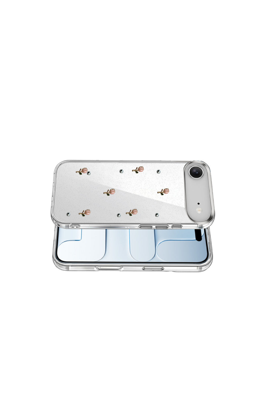 Apple iPhone 17 Air Uyumlu Fiyonk Desenli Kapak - Desen 6