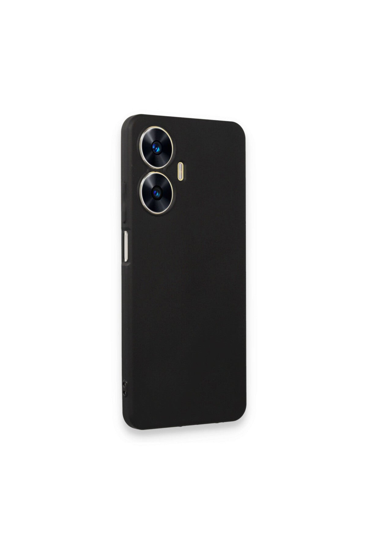 Realme C55 Uyumlu Kılıf First Silikon - Siyah