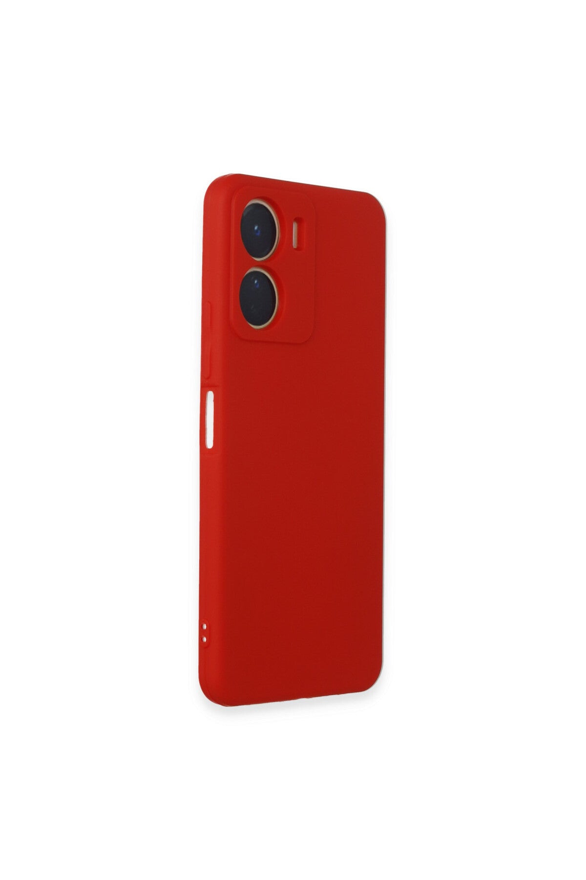 Vivo Y16 Uyumlu Kılıf First Silikon - Kırmızı