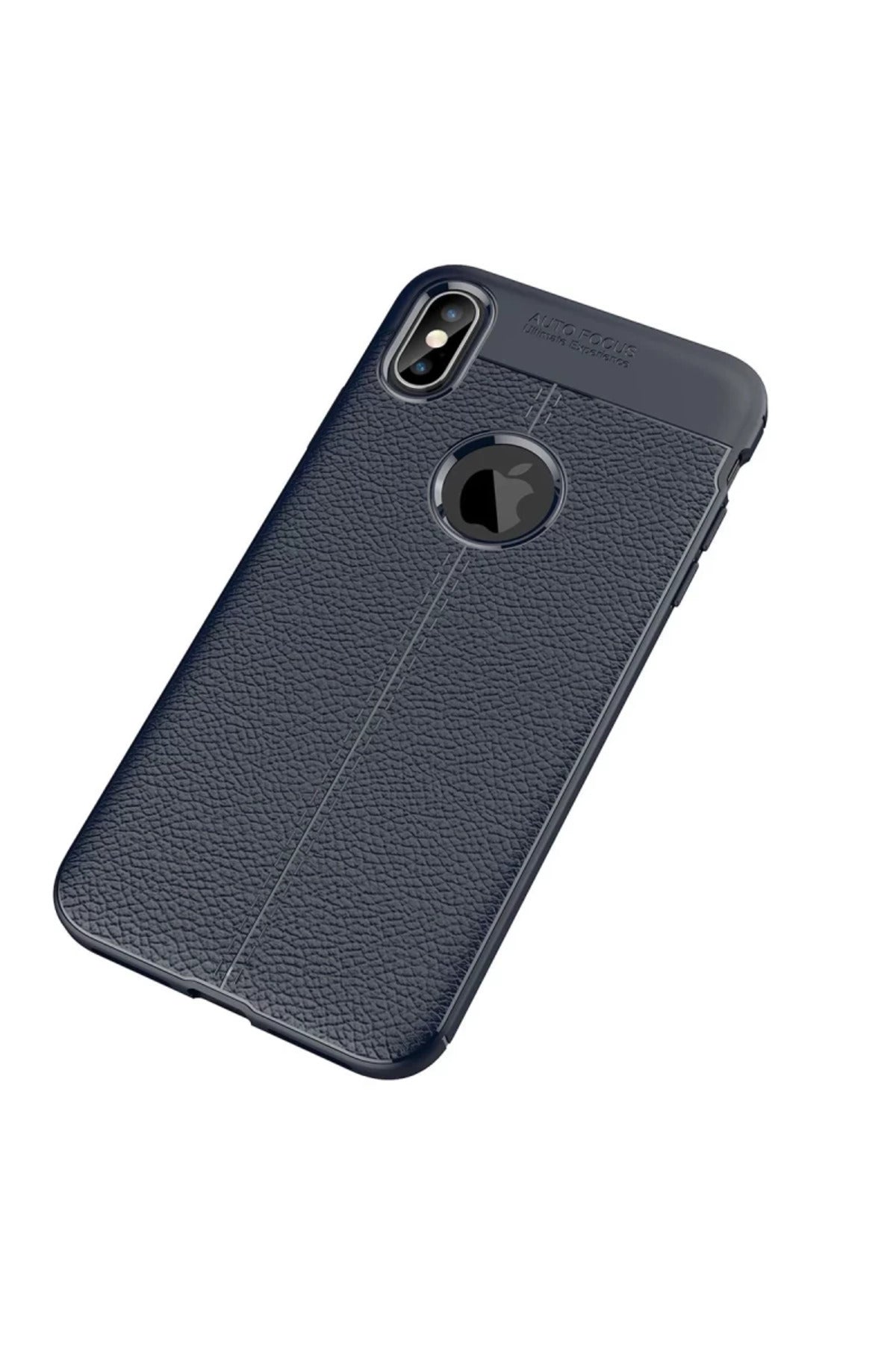 Apple iPhone XS Max Uyumlu Kılıf Auto Focus Kapak - Lacivert