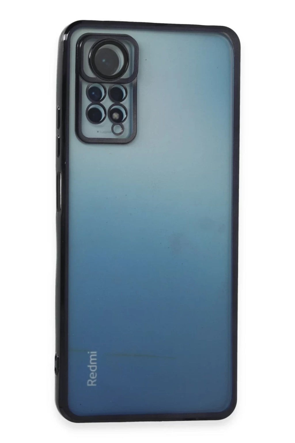 Xiaomi Redmi Note 11 Pro Uyumlu Kılıf Lensli Silikon - Siyah