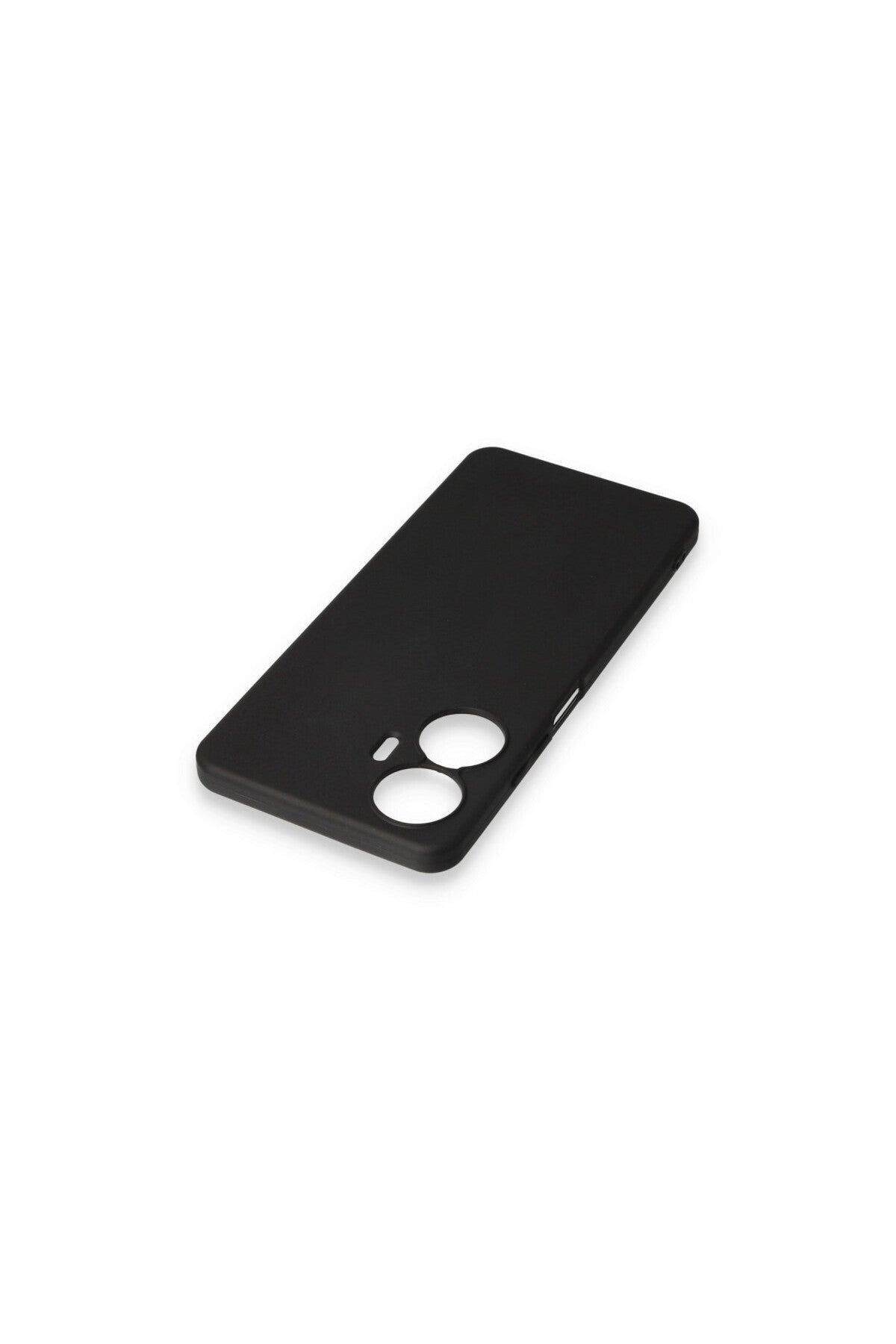Realme C55 Uyumlu Kılıf First Silikon - Siyah