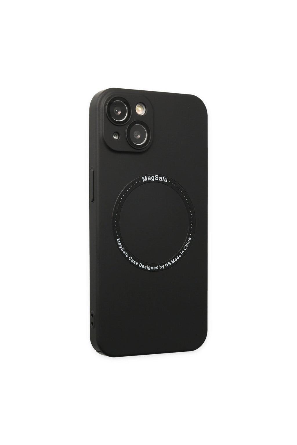 Apple iPhone 14 Plus Uyumlu Kılıf Jack Magneticsafe Lens Silikon - Siyah