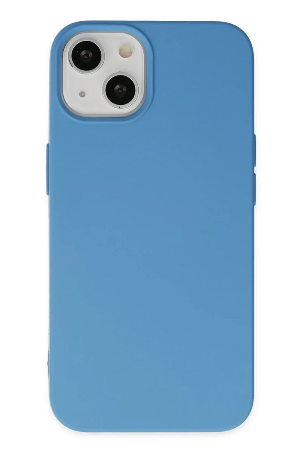 Apple iPhone 15 Pro Uyumlu Kılıf Nano içi Kadife Silikon - Mavi