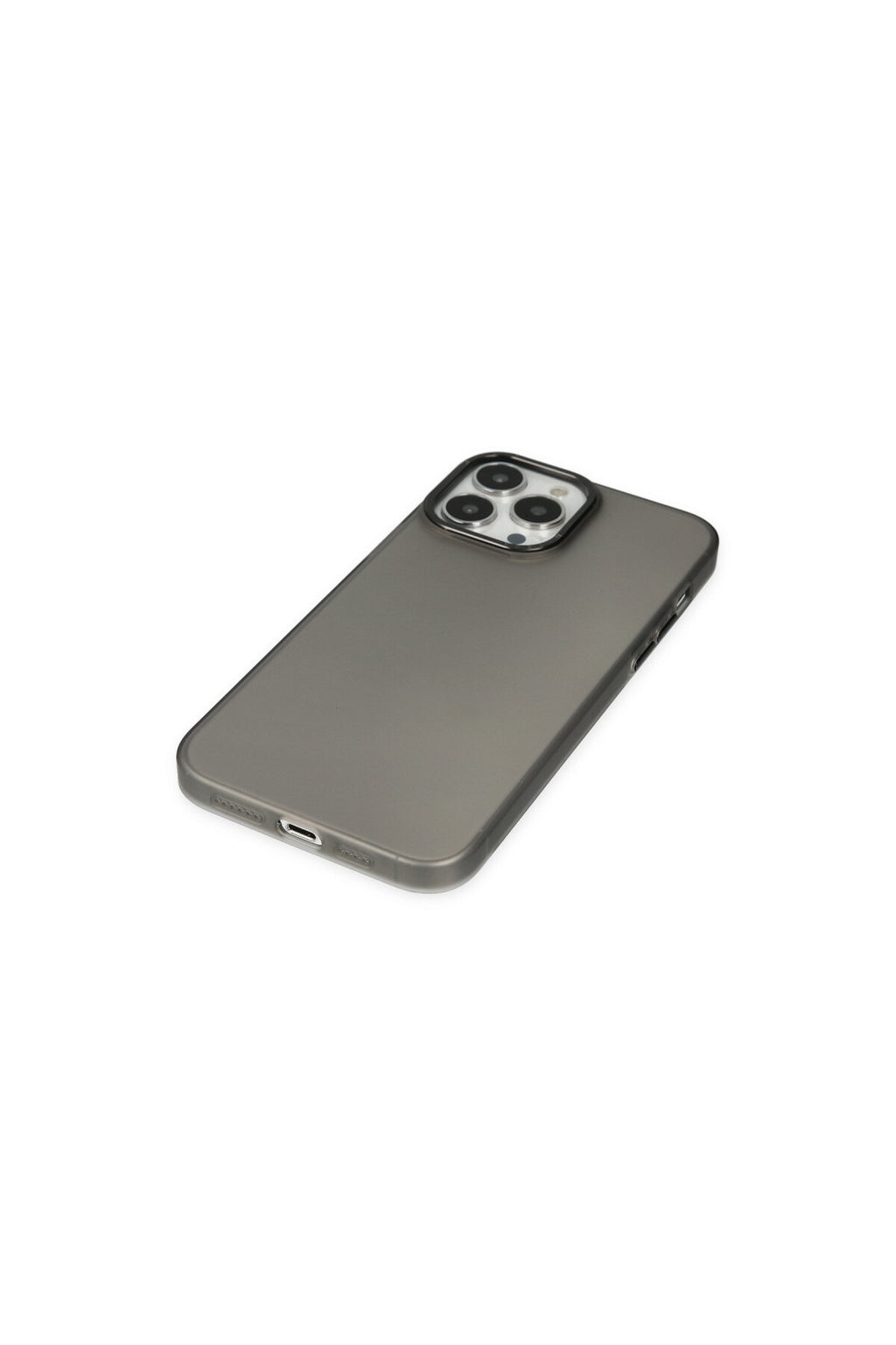 Apple iPhone 14 Pro Max Uyumlu Kılıf Modos Metal Kapak - Siyah