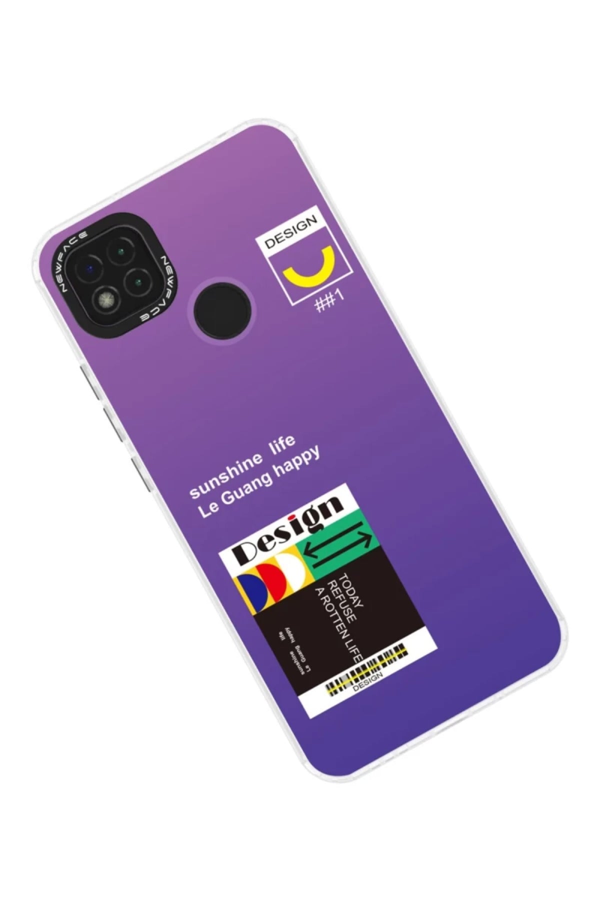 Xiaomi Redmi 9C Uyumlu Kılıf Estoril Desenli Kapak - Estoril - 4