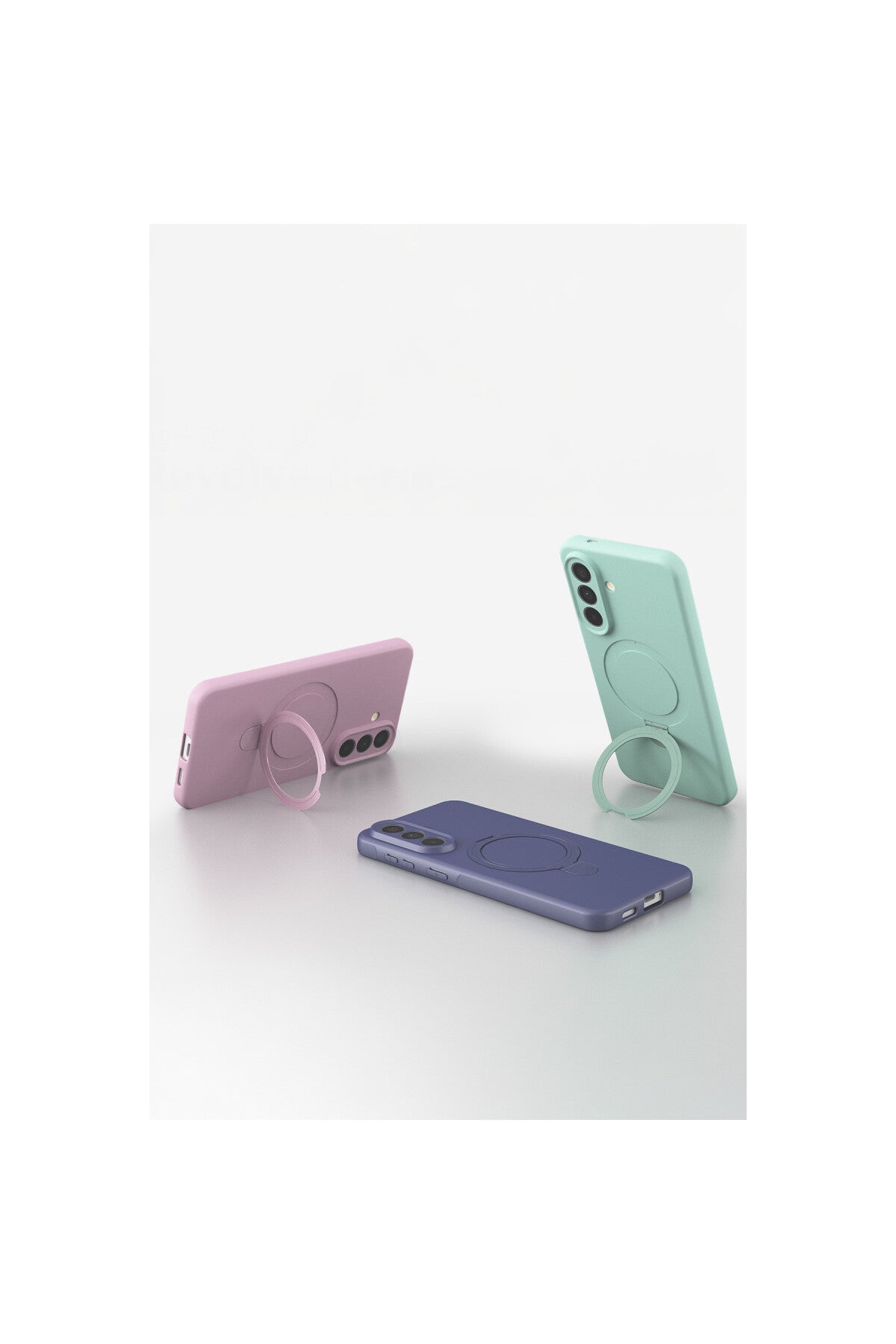 Samsung Galaxy A57 5G Uyumlu Regal Magsafe Standlı Kapak - Çöl Titanyum