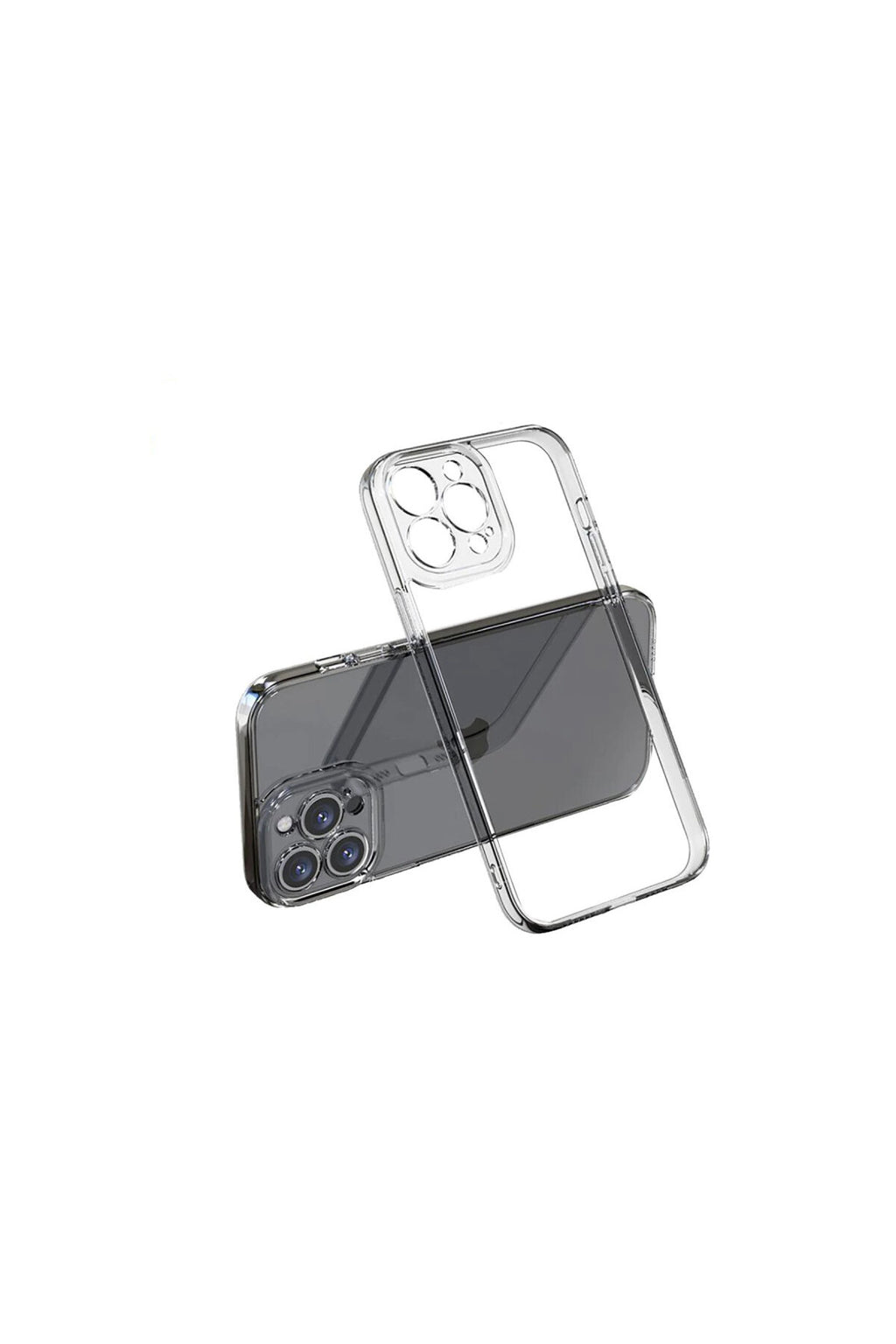 Apple iPhone 13 Pro Max Uyumlu Kılıf Lüx Şeffaf Silikon