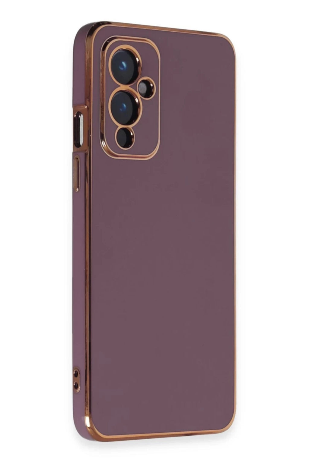 One Plus 9 Kılıf Volet Silikon - Mor
