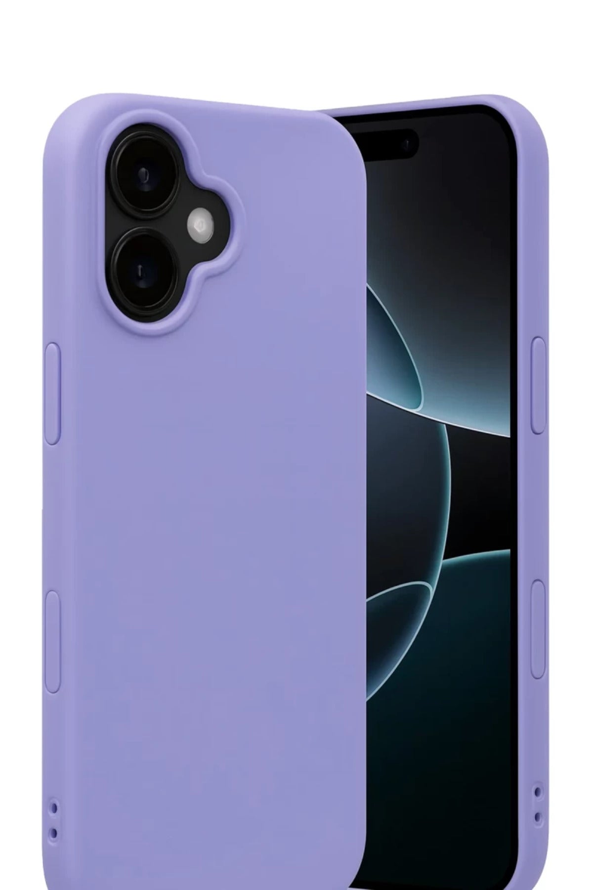 Apple iPhone 17 Uyumlu Nano içi Kadife Silikon - Lila