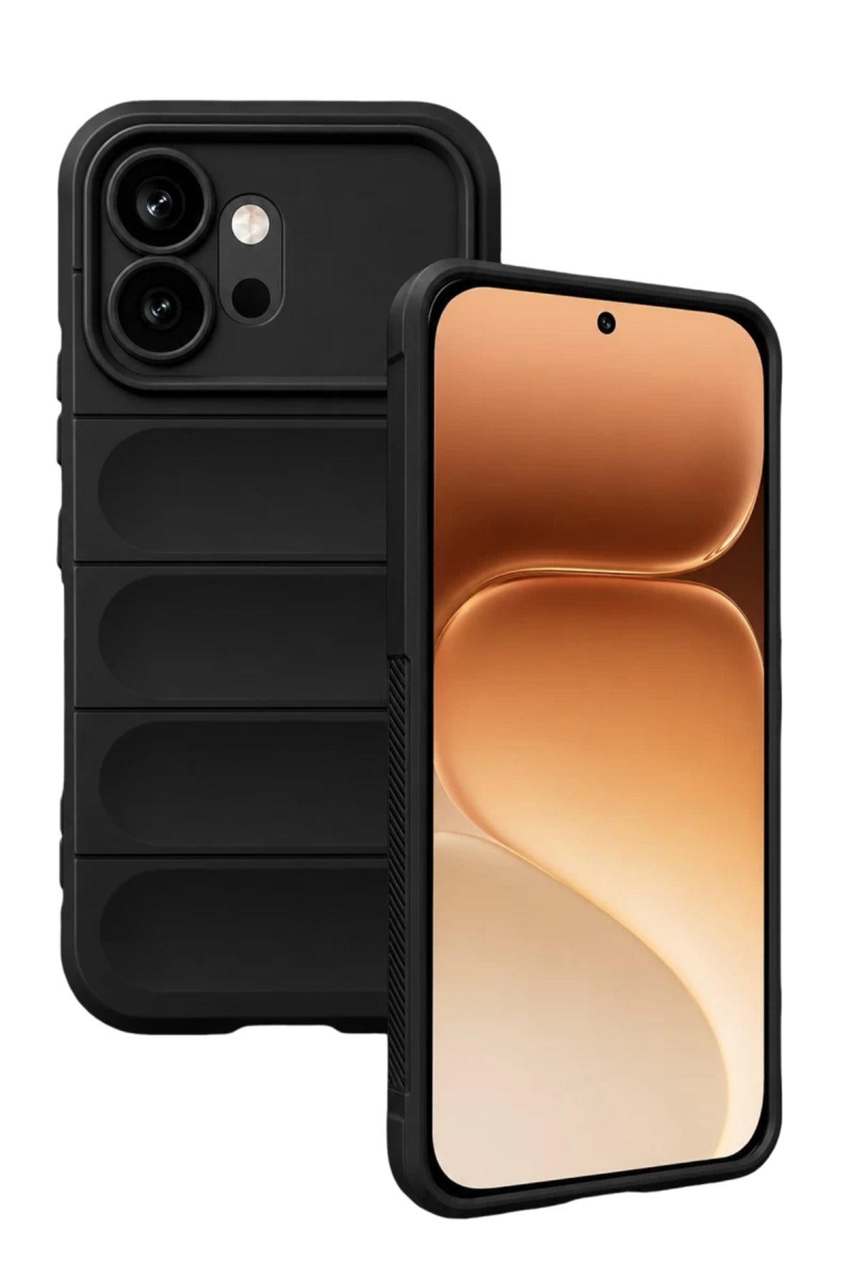 Huawei Honor 600 Uyumlu Optimum Silikon - Siyah