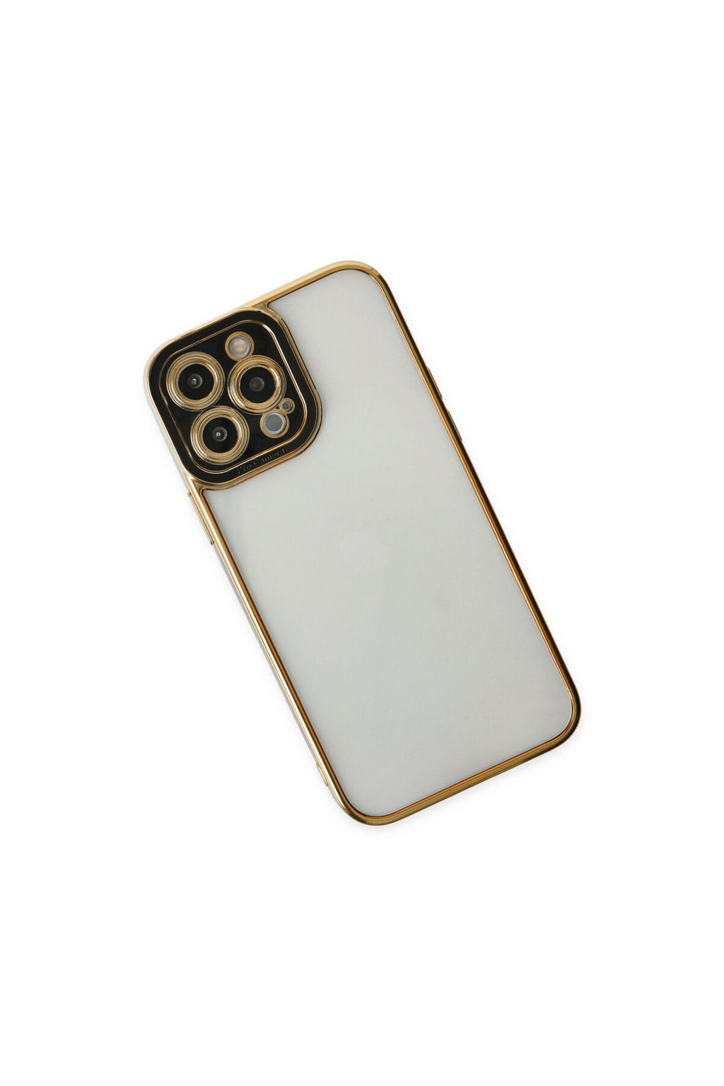 Apple iPhone 14 Pro Uyumlu Kılıf Liva Lens Silikon - Siyah