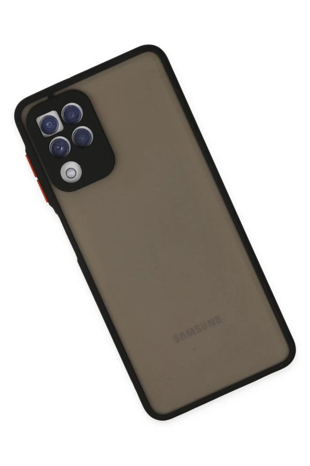 Samsung Galaxy A22 Uyumlu Kılıf Montreal Silikon Kapak - Siyah