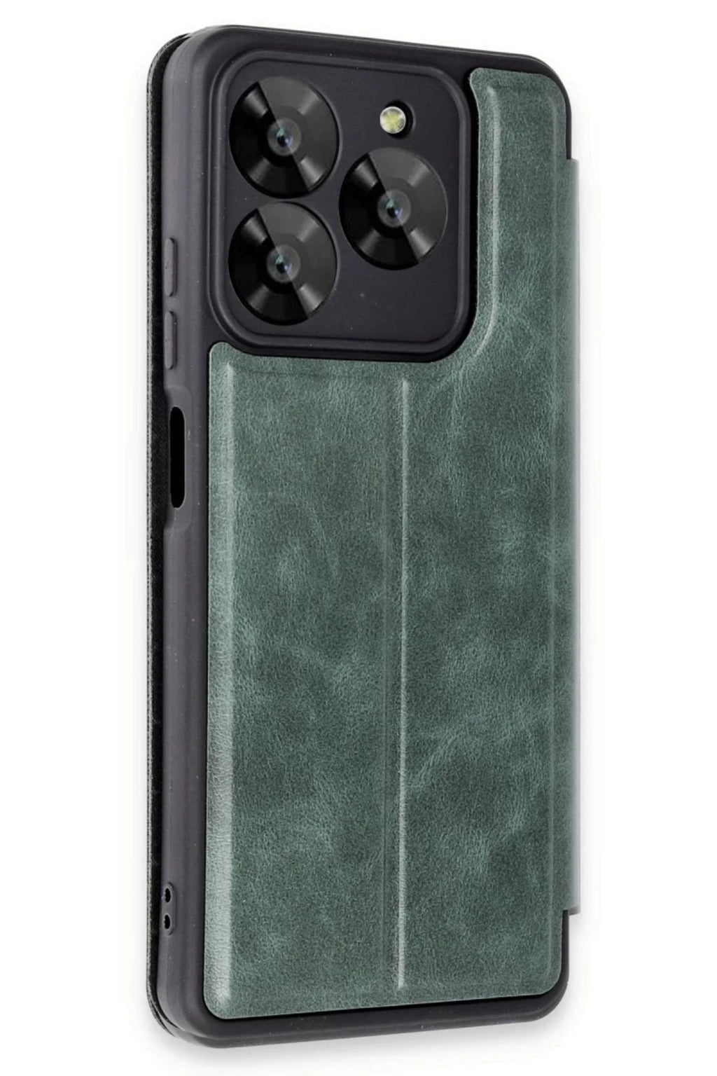 General Mobile Era 30 Kılıf Flip Cover - Koyu Yeşil
