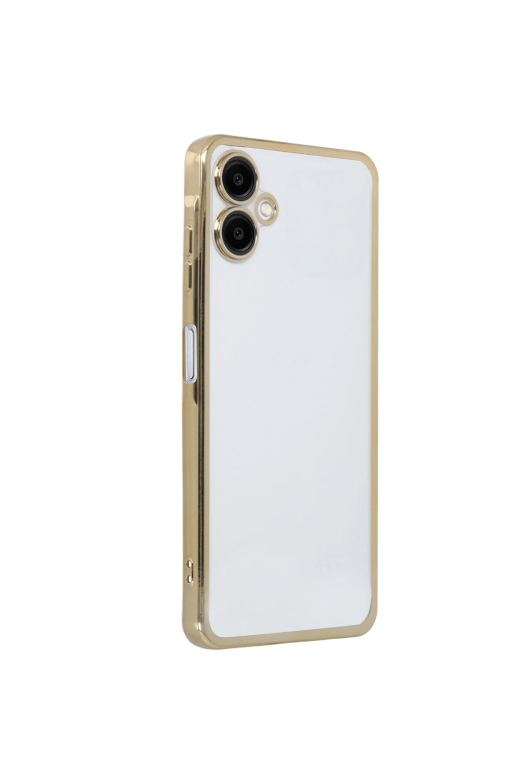 Samsung Galaxy A06 Uyumlu Kılıf Lensli Silikon - Gold
