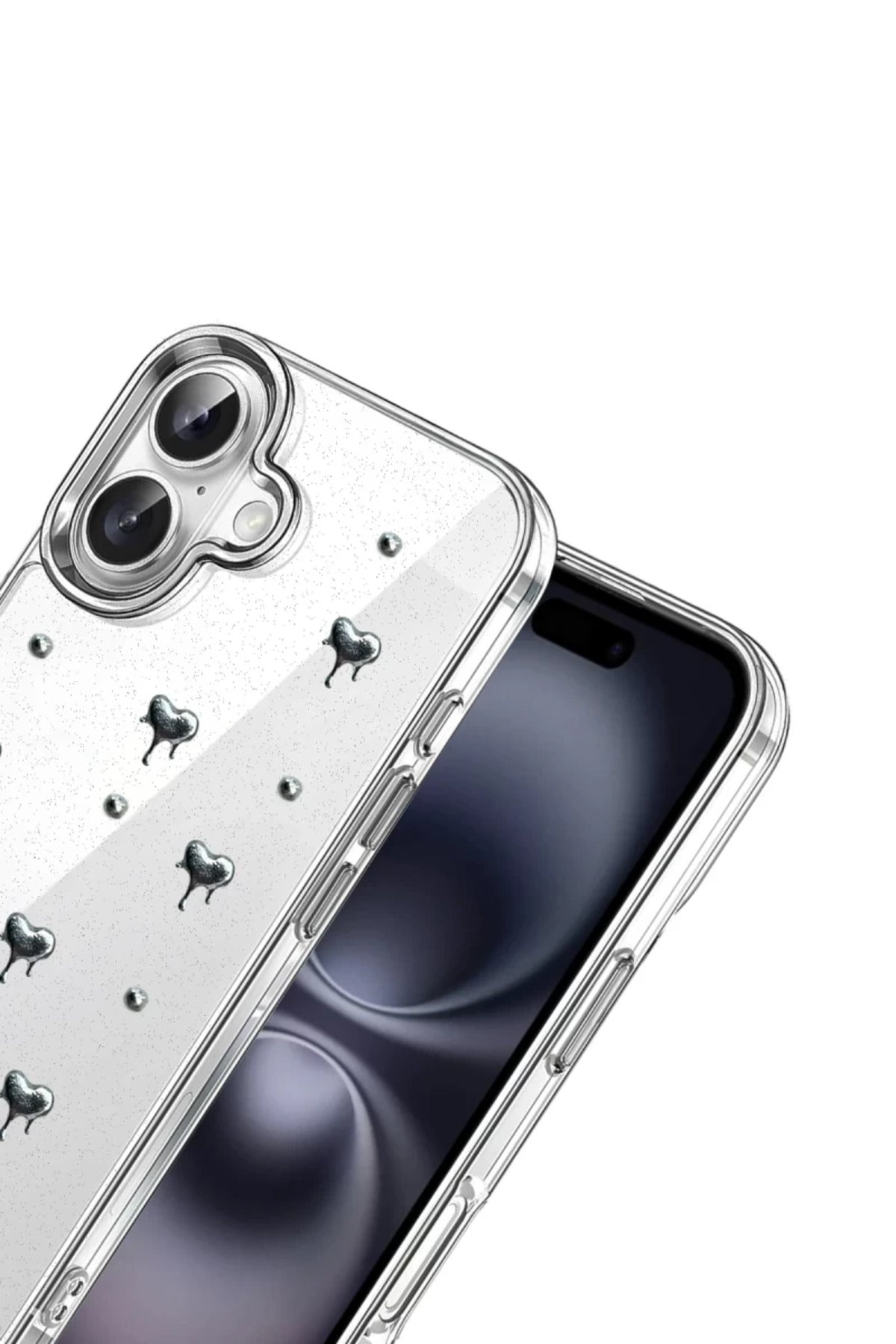 Apple iPhone 17 Uyumlu Fiyonk Desenli Kapak - Desen 1