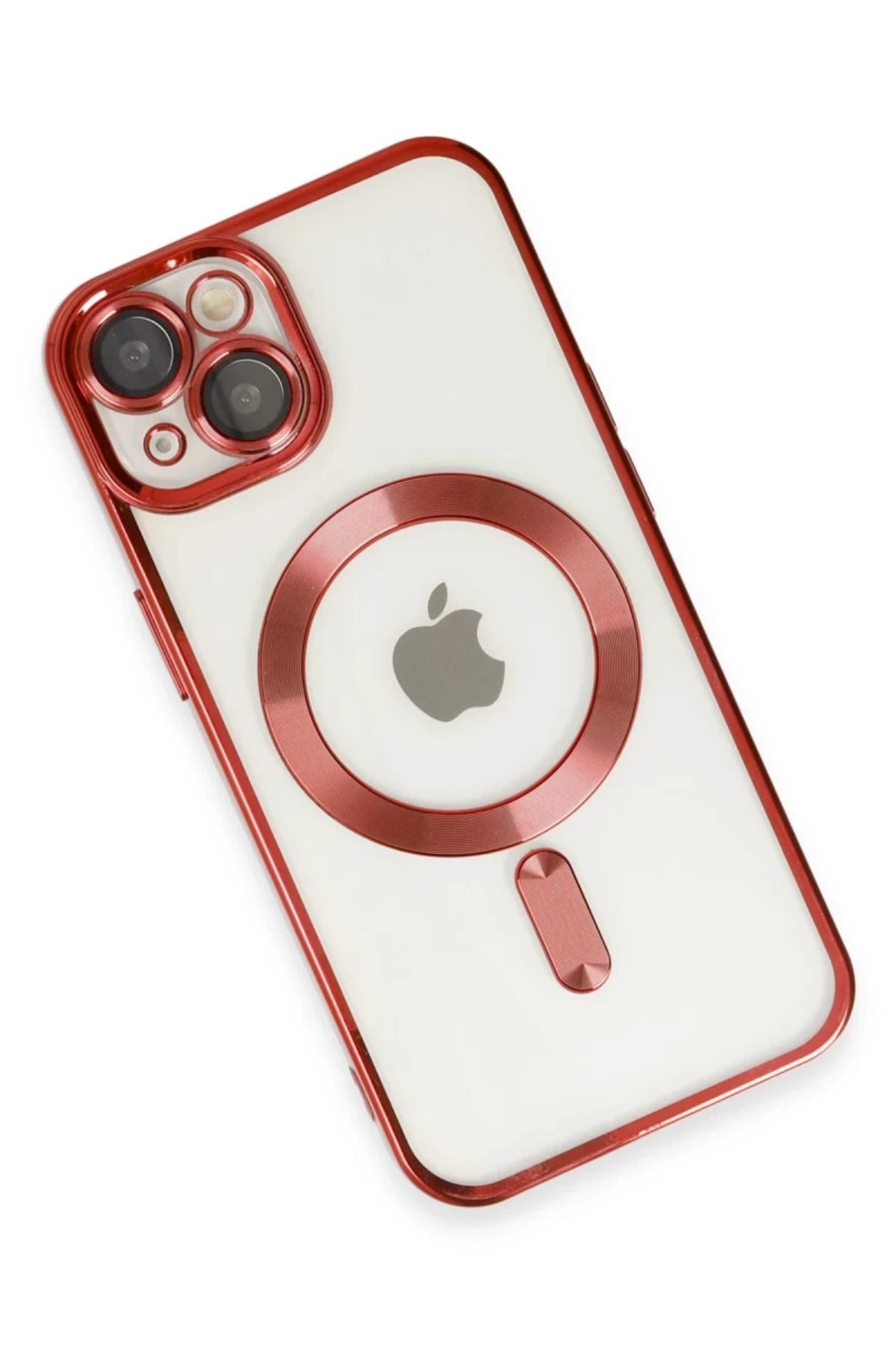 Apple iPhone 14 Uyumlu Kılıf Kross Magneticsafe Kapak - Kırmızı