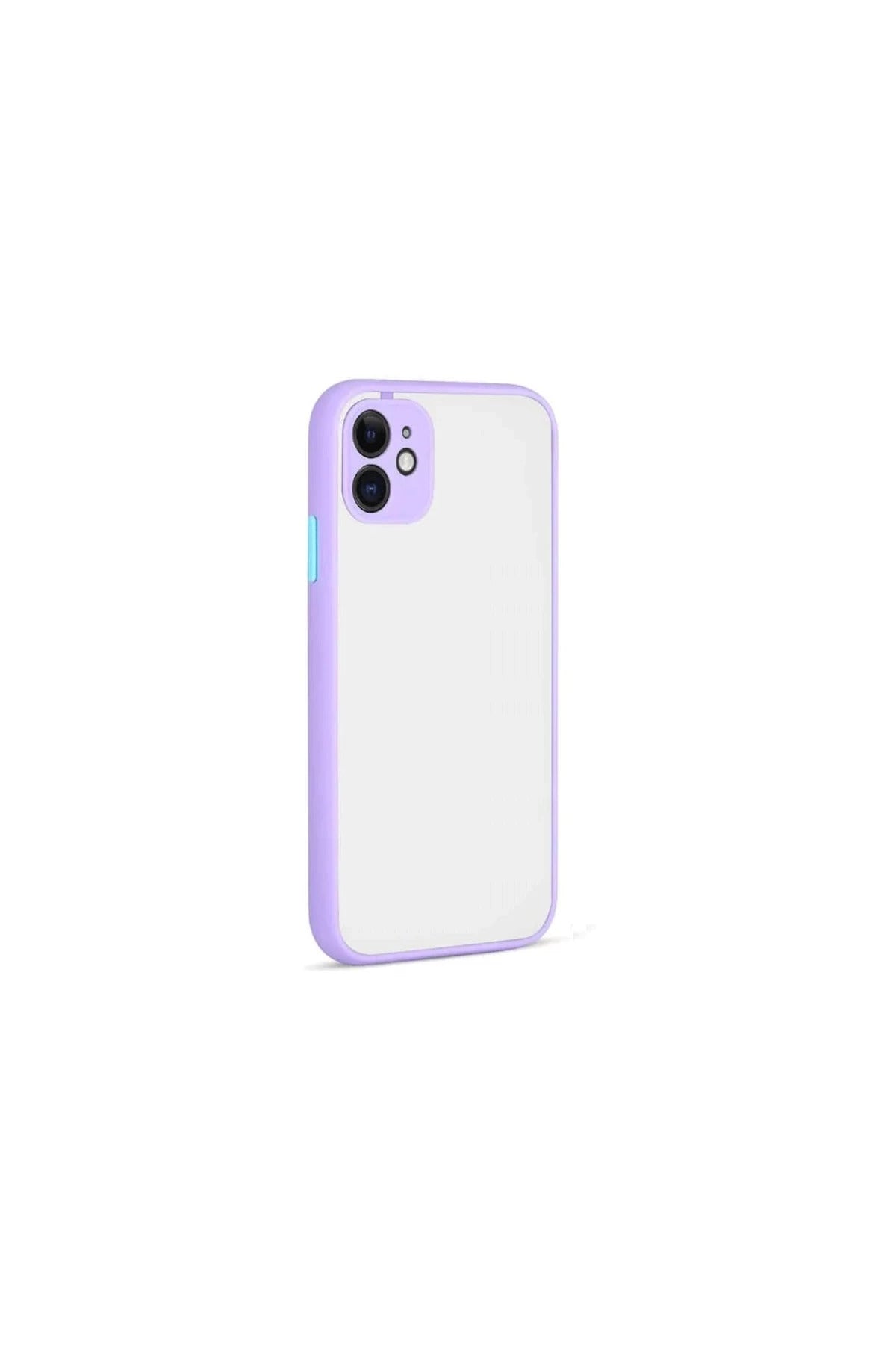 Apple iPhone 12 Uyumlu Kılıf Montreal Silikon Kapak - Mor