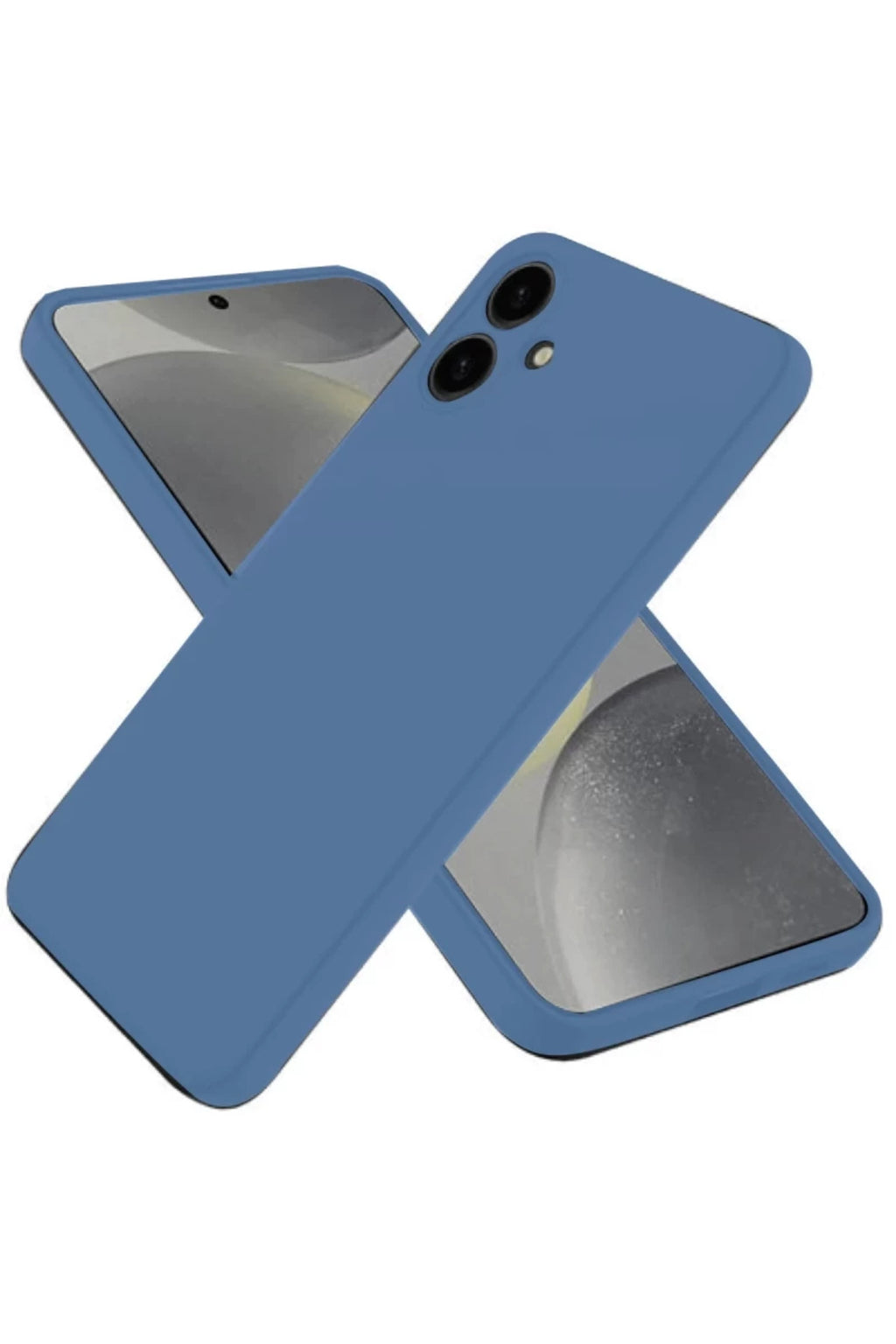 Samsung Galaxy A06 Uyumlu Kılıf First Silikon - Mavi
