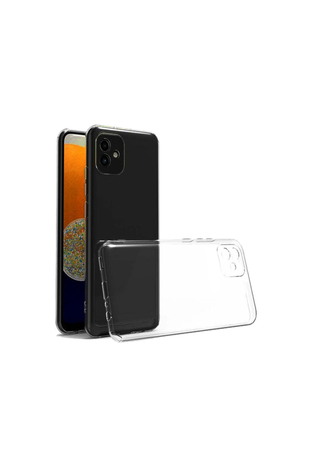 Samsung Galaxy A05 Uyumlu Kılıf Lüx Şeffaf Silikon