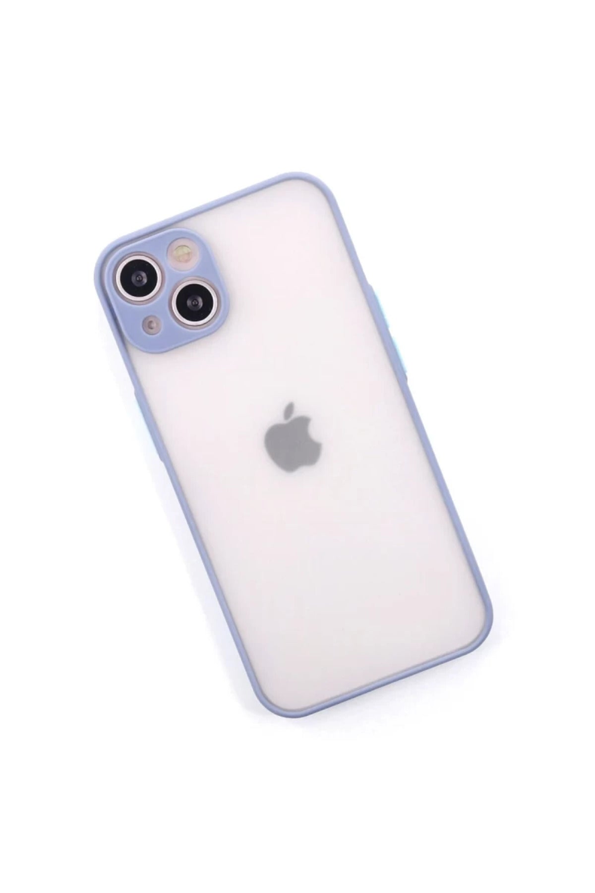 Apple iPhone 14 Uyumlu Kılıf Montreal Silikon Kapak - Gri