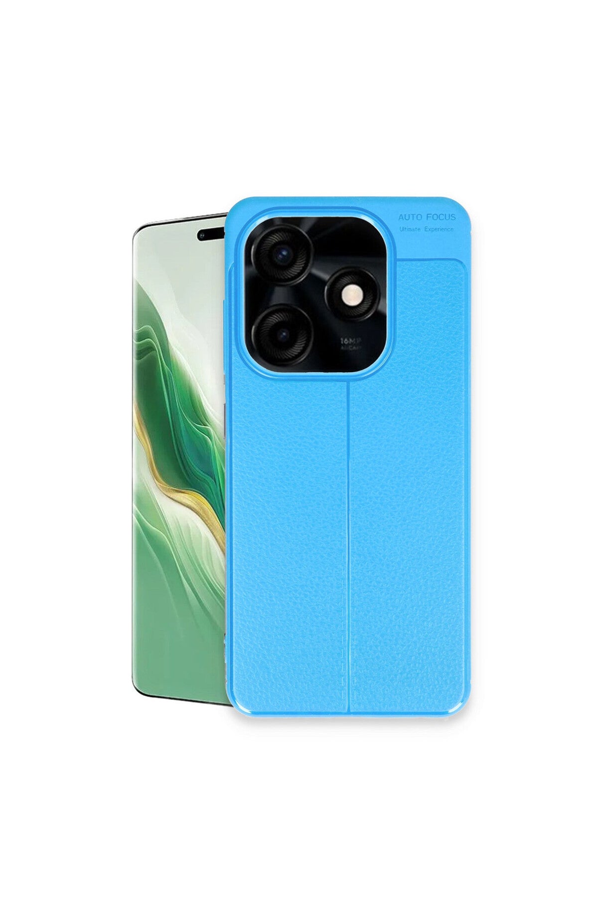 Tecno Spark Go 2024 Kılıf Auto Focus Kapak - Mavi