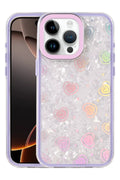 Apple iPhone 16 Pro Uyumlu Lumi Desenli Kapak - Mor