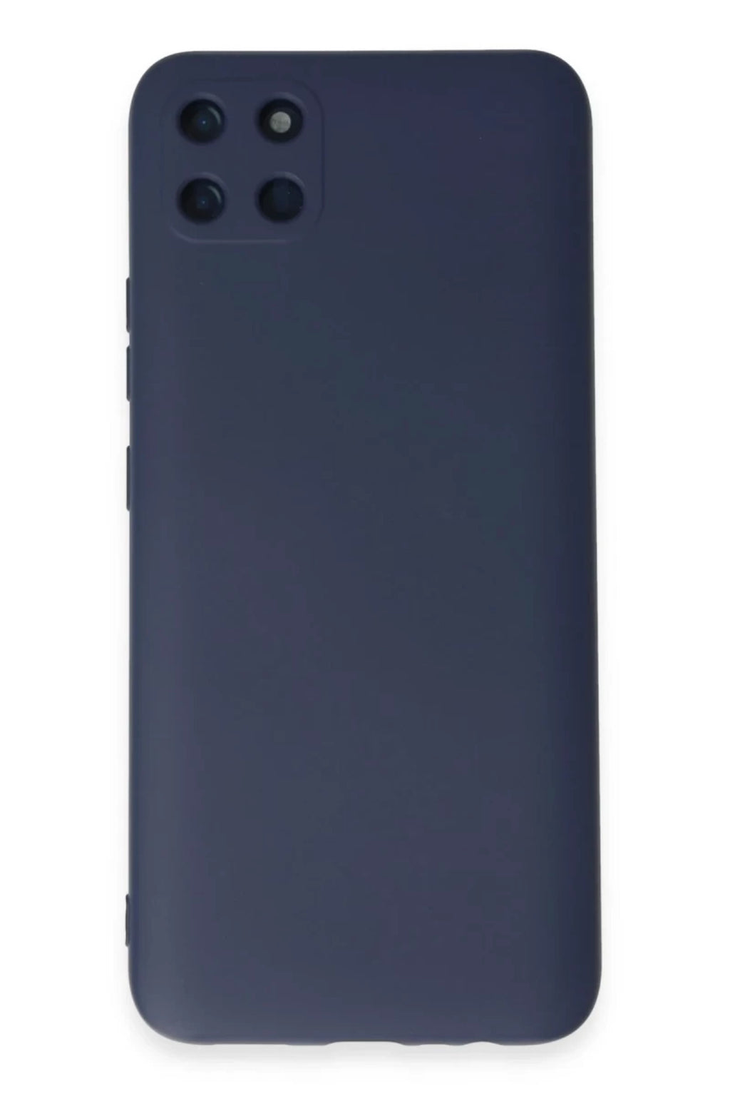 Realme C11 Uyumlu Kılıf Nano içi Kadife Silikon - Lacivert