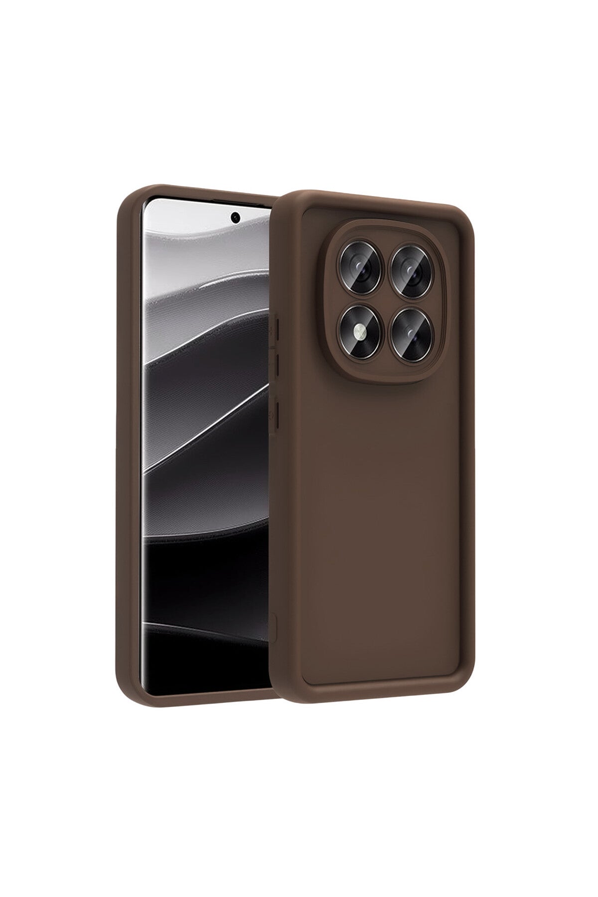 Xiaomi Redmi Note 15 4G Uyumlu Viera Silikon - Kahverengi