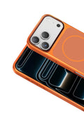 Joko Apple iPhone 17 Pro Uyumlu Rush Magsafe Kapak - Turuncu