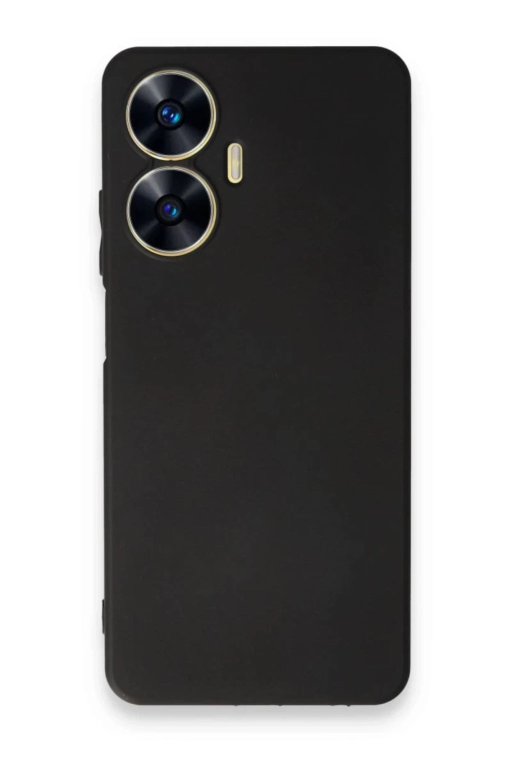Realme C55 Uyumlu Kılıf First Silikon - Siyah