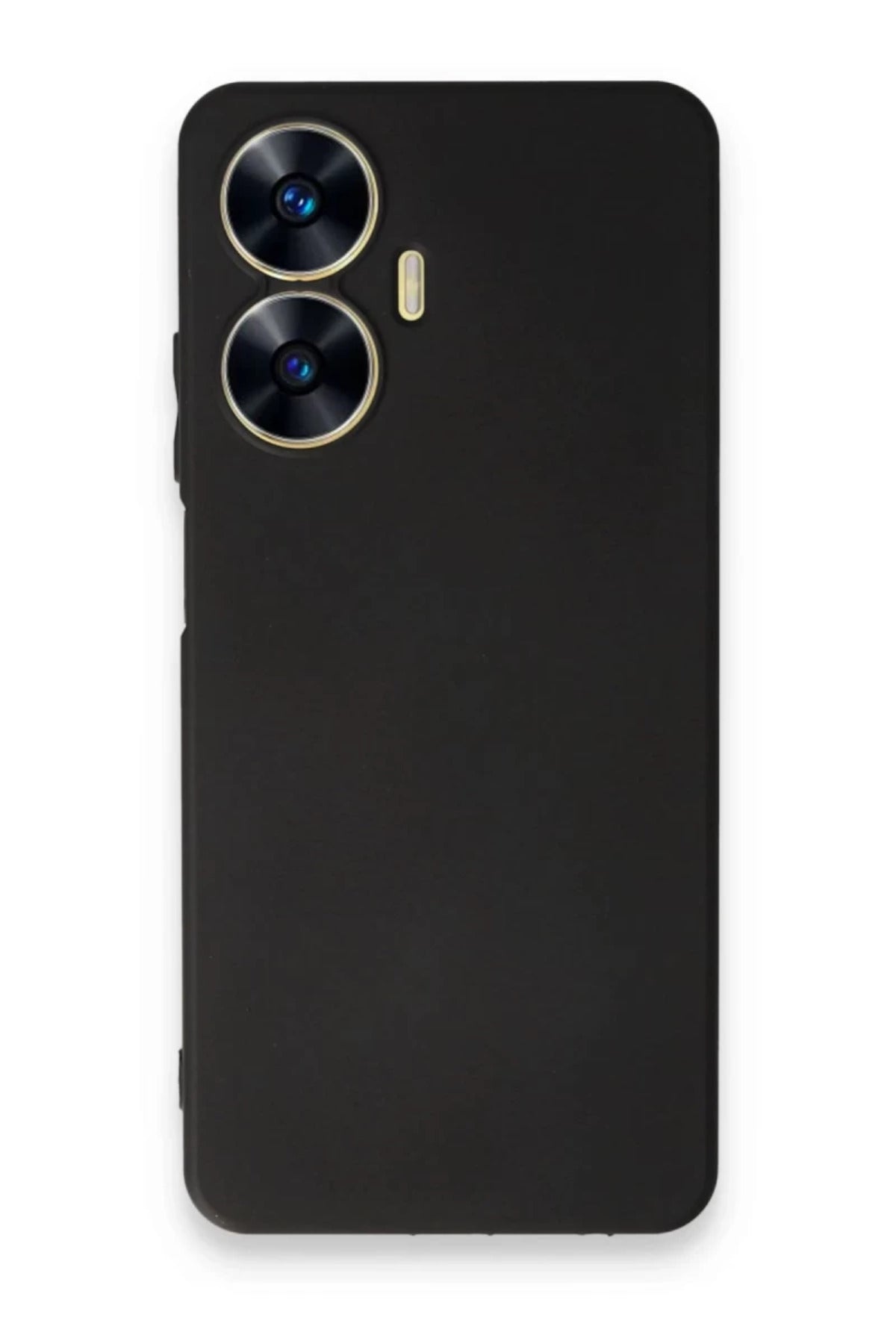 Realme C55 Uyumlu Kılıf First Silikon - Siyah