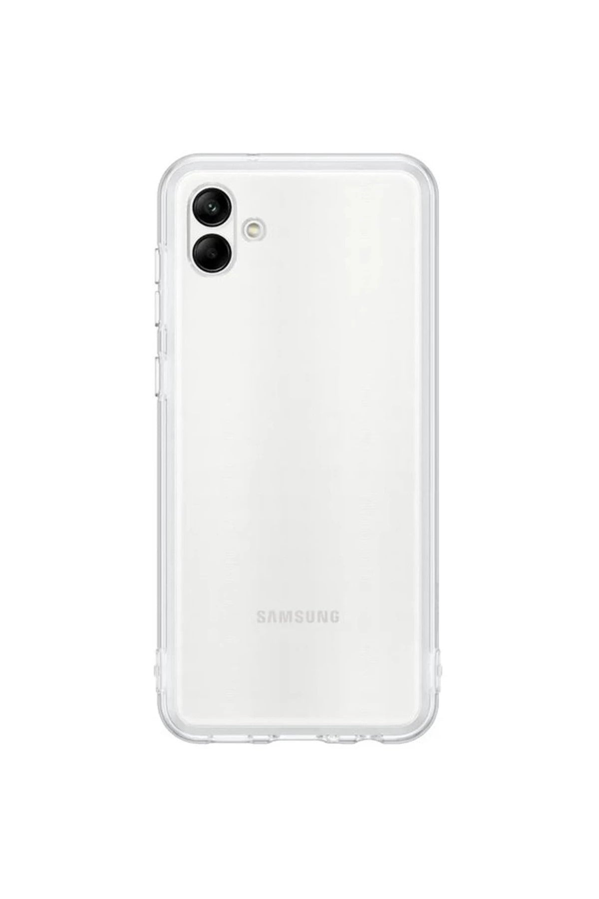 Samsung Galaxy A04 Uyumlu Kılıf Lüx Şeffaf Silikon