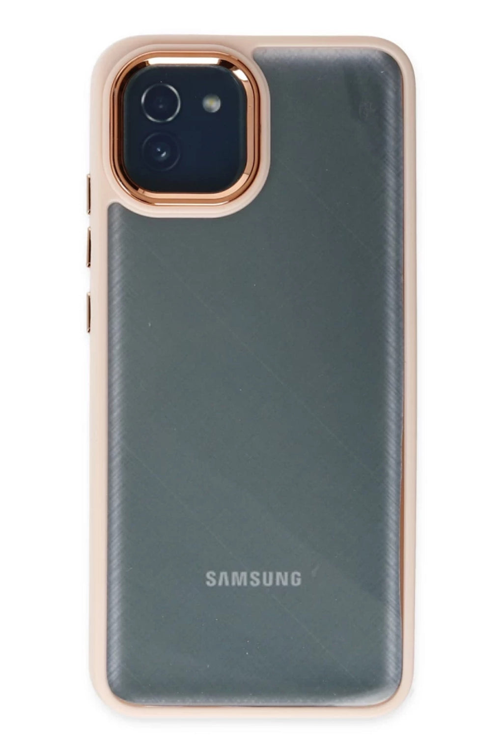 Samsung Galaxy A03 Uyumlu Kılıf Dora Kapak - Pudra