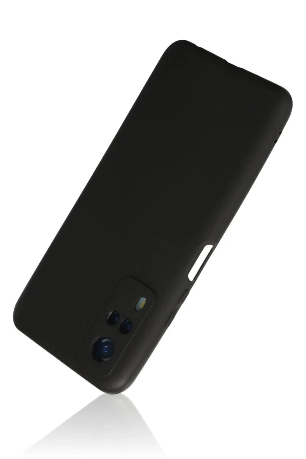 Vivo Y53S Uyumlu Kılıf First Silikon - Siyah
