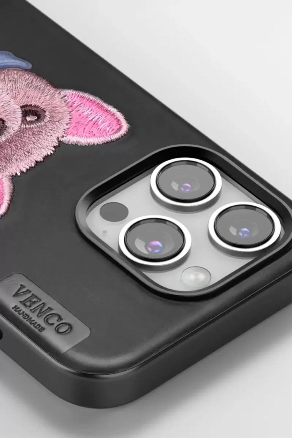 Venco Apple iPhone 16 Pro Max Uyumlu Cute Desenli Kapak - Lacivert