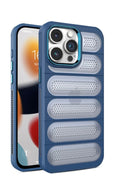 Apple iPhone 15 Pro Uyumlu Kılıf Airmax Silikon Kapak - Lacivert