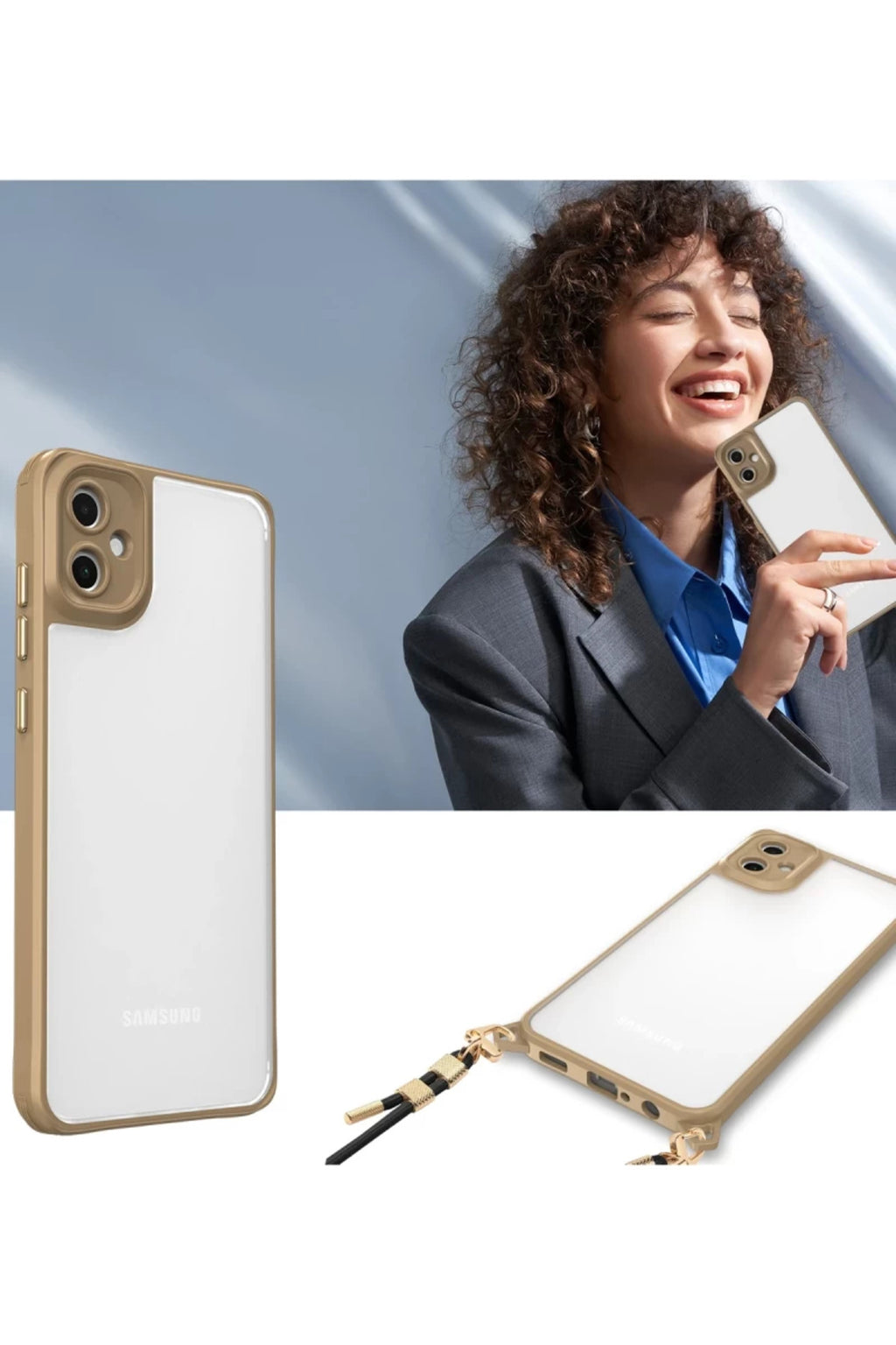Samsung Galaxy A06 Uyumlu Kılıf Penta Silikon Kılıf - Şeffaf
