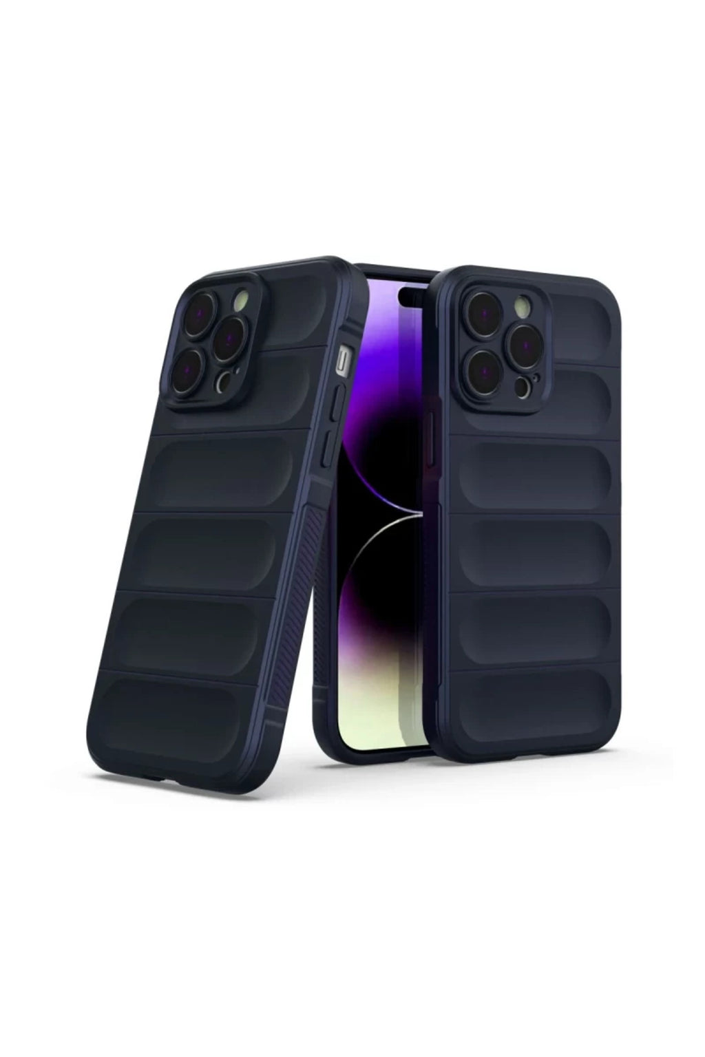 Apple iPhone 15 Pro Max Uyumlu Kılıf Optimum Silikon - Lacivert