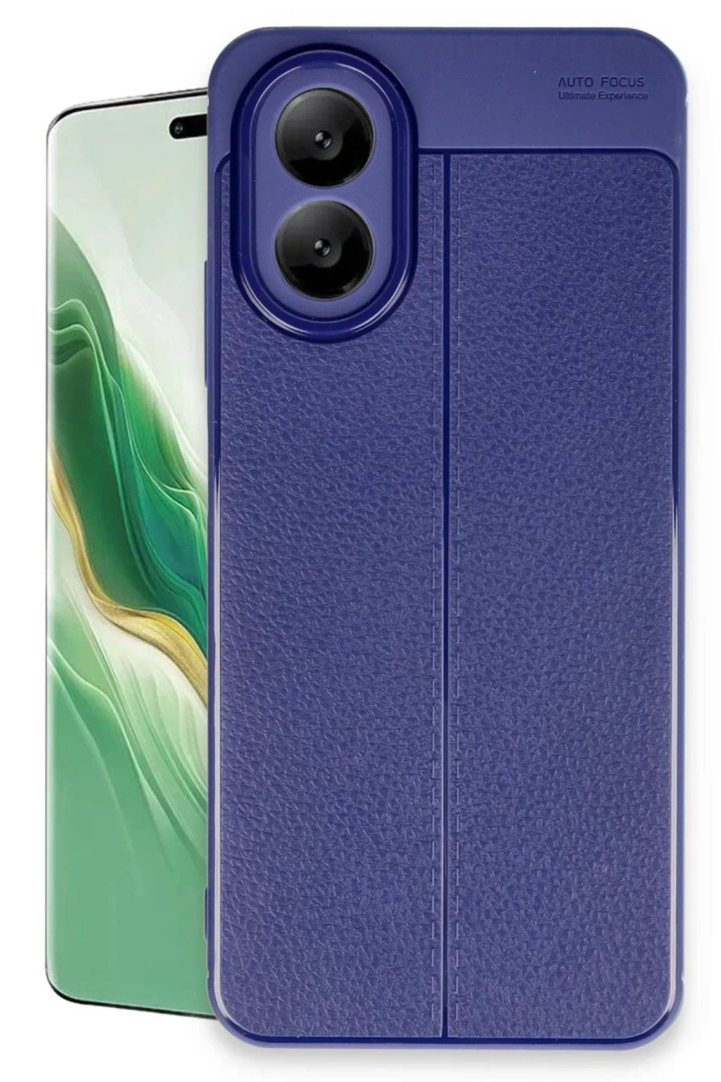 Oppo A38 Uyumlu Kılıf Auto Focus Kapak - Lacivert