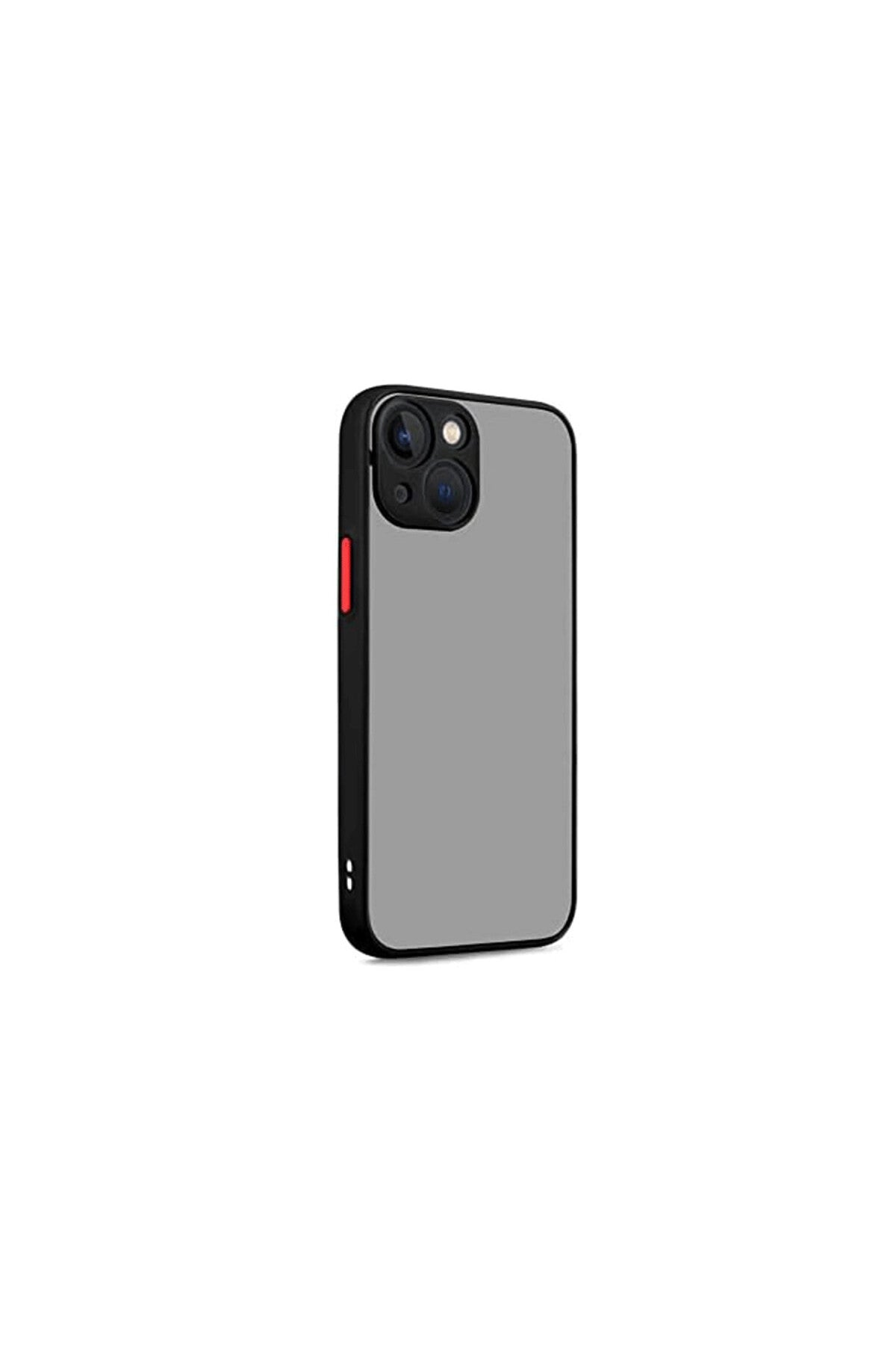 Apple iPhone 13 Uyumlu Kılıf Montreal Silikon Kapak - Siyah