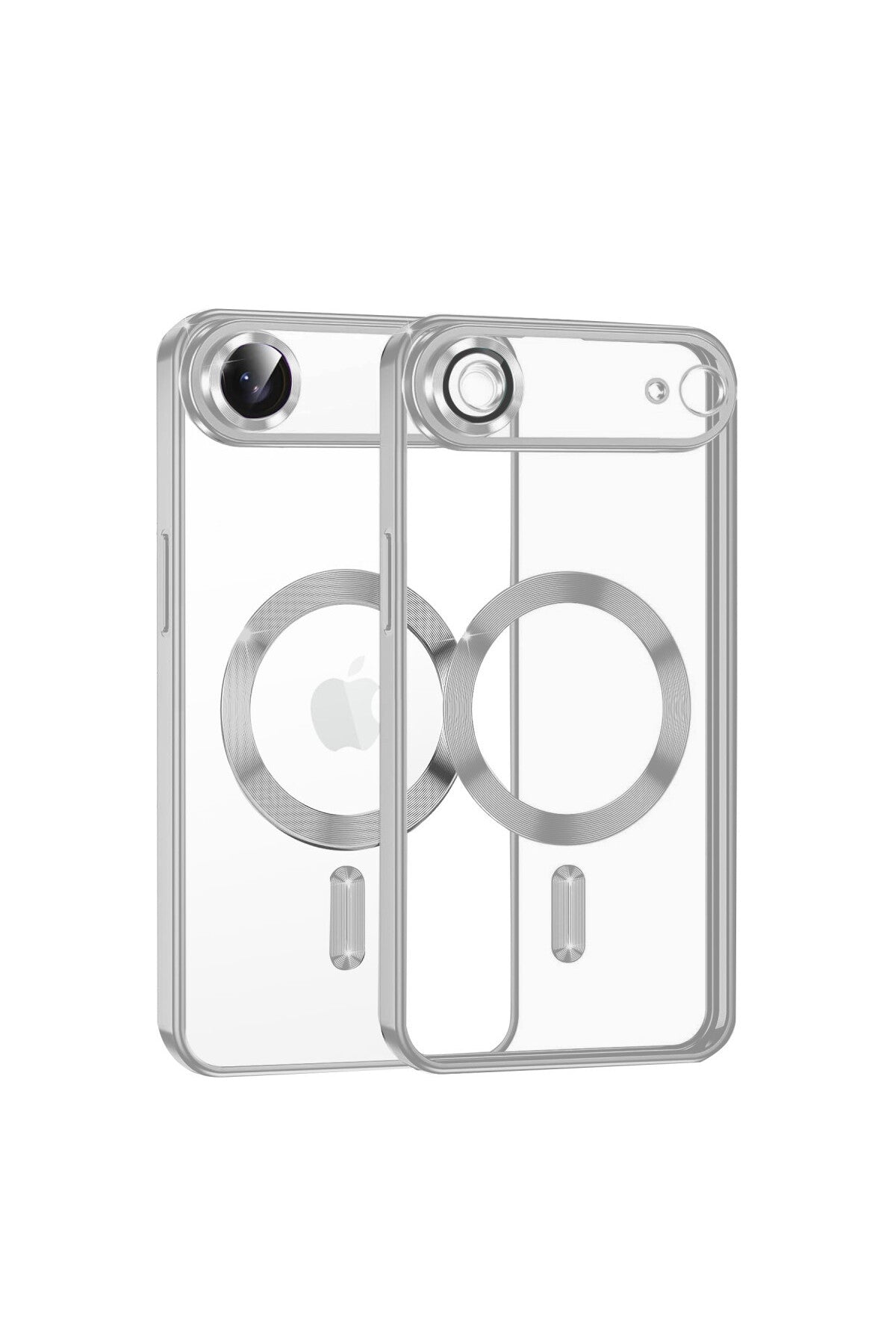Apple iPhone 17 Air Uyumlu Kross Magneticsafe Kapak - Gümüş