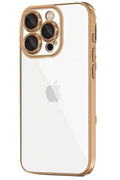 Apple iPhone 16 Pro Uyumlu Kılıf Lensli Silikon - Desert