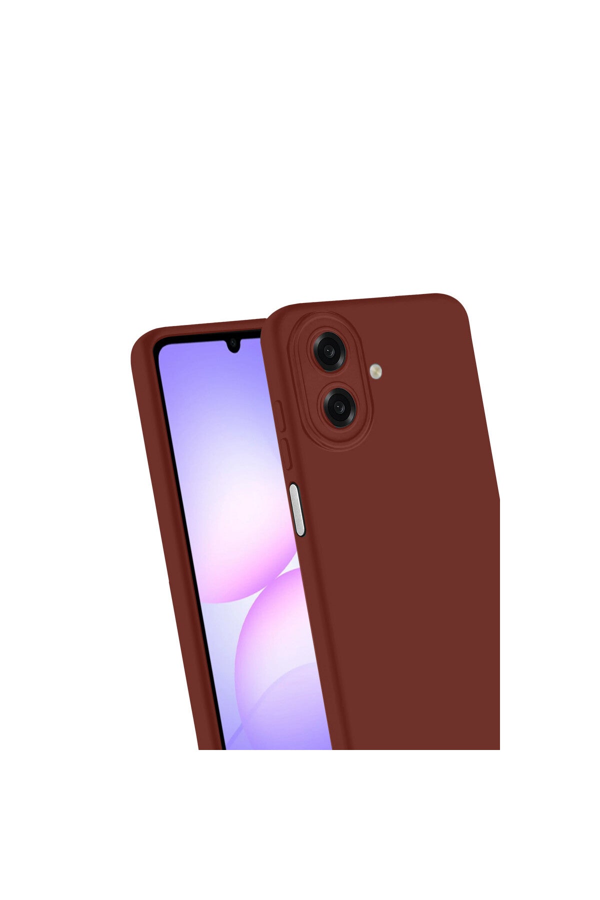 Samsung Galaxy A07 4G Uyumlu First Silikon - Bordo