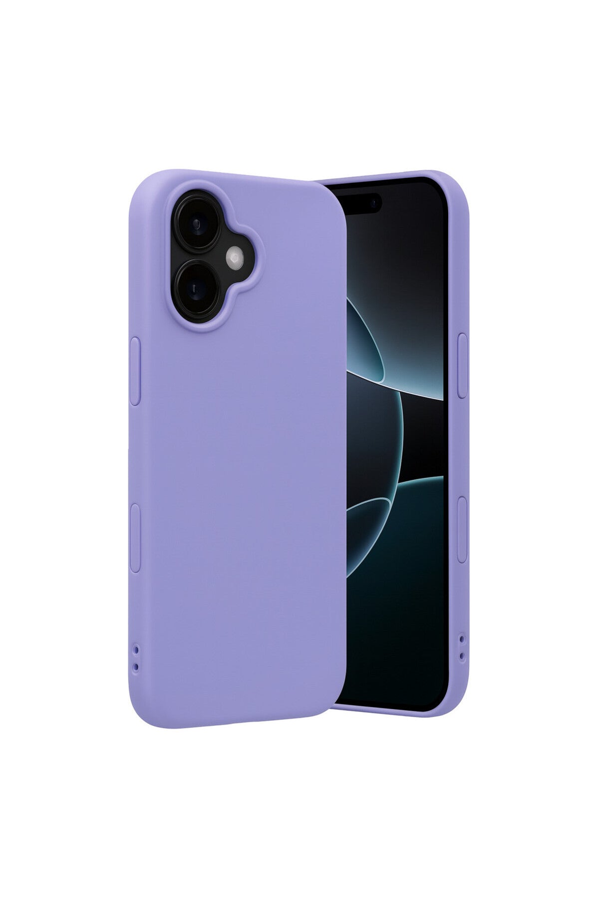 Apple iPhone 17 Uyumlu Nano içi Kadife Silikon - Lila