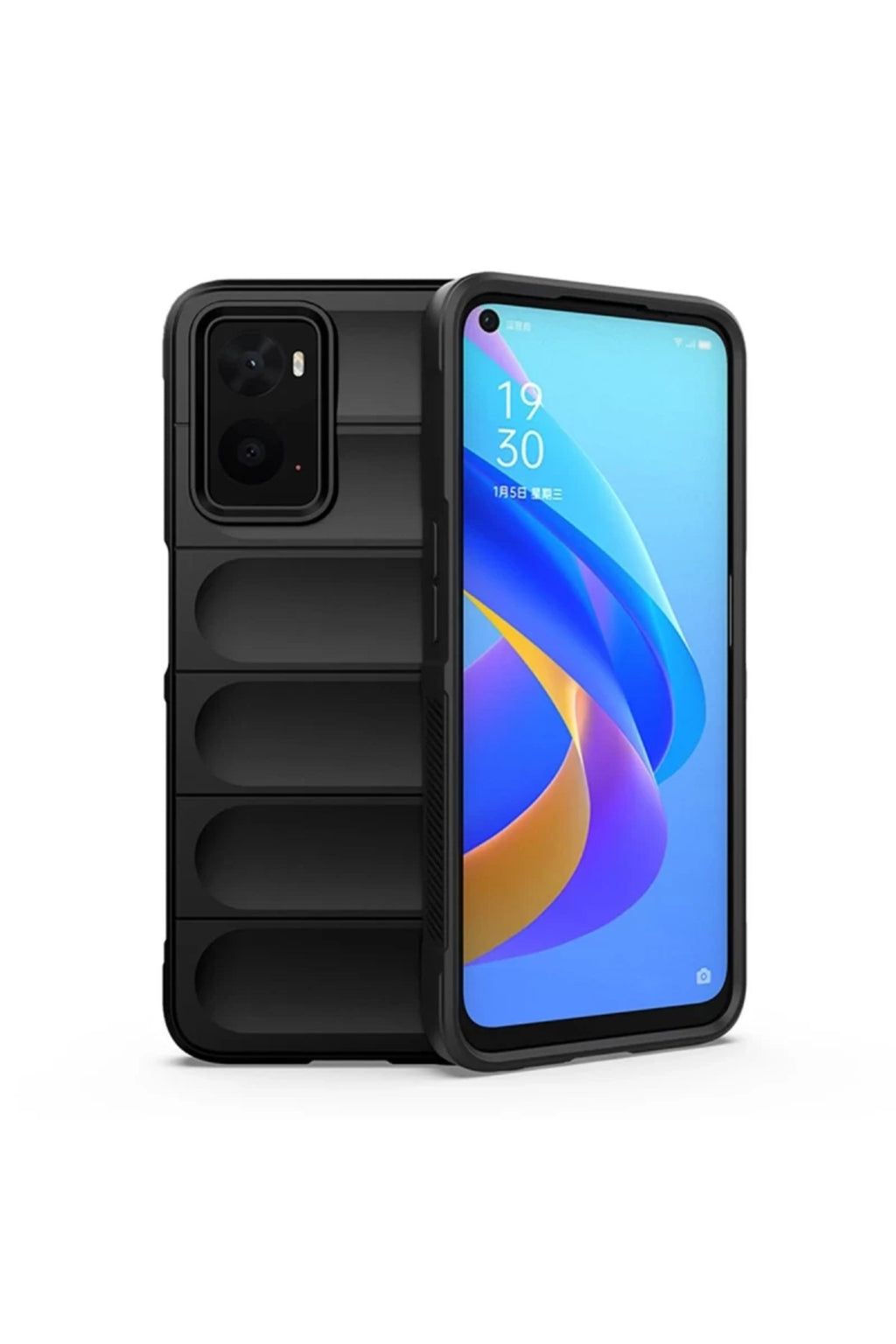 Realme 9i 4G Uyumlu Kılıf Optimum Silikon - Siyah